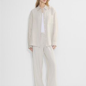 Aritzia Babaton The Group Sontag Linen Pant